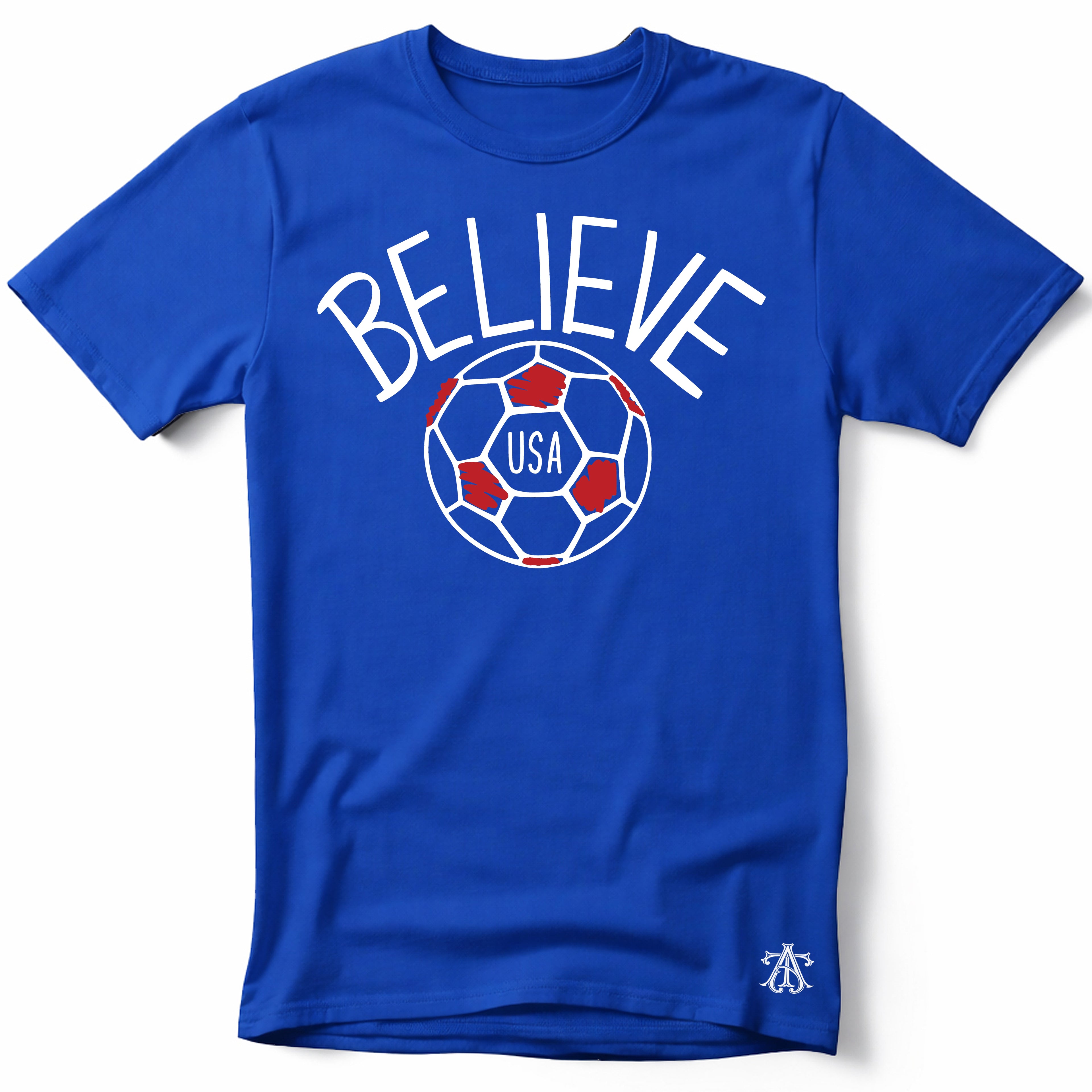 BELIEVE, U.S Soccer T-Shirt | Premium Sports Graphic T-Shirt