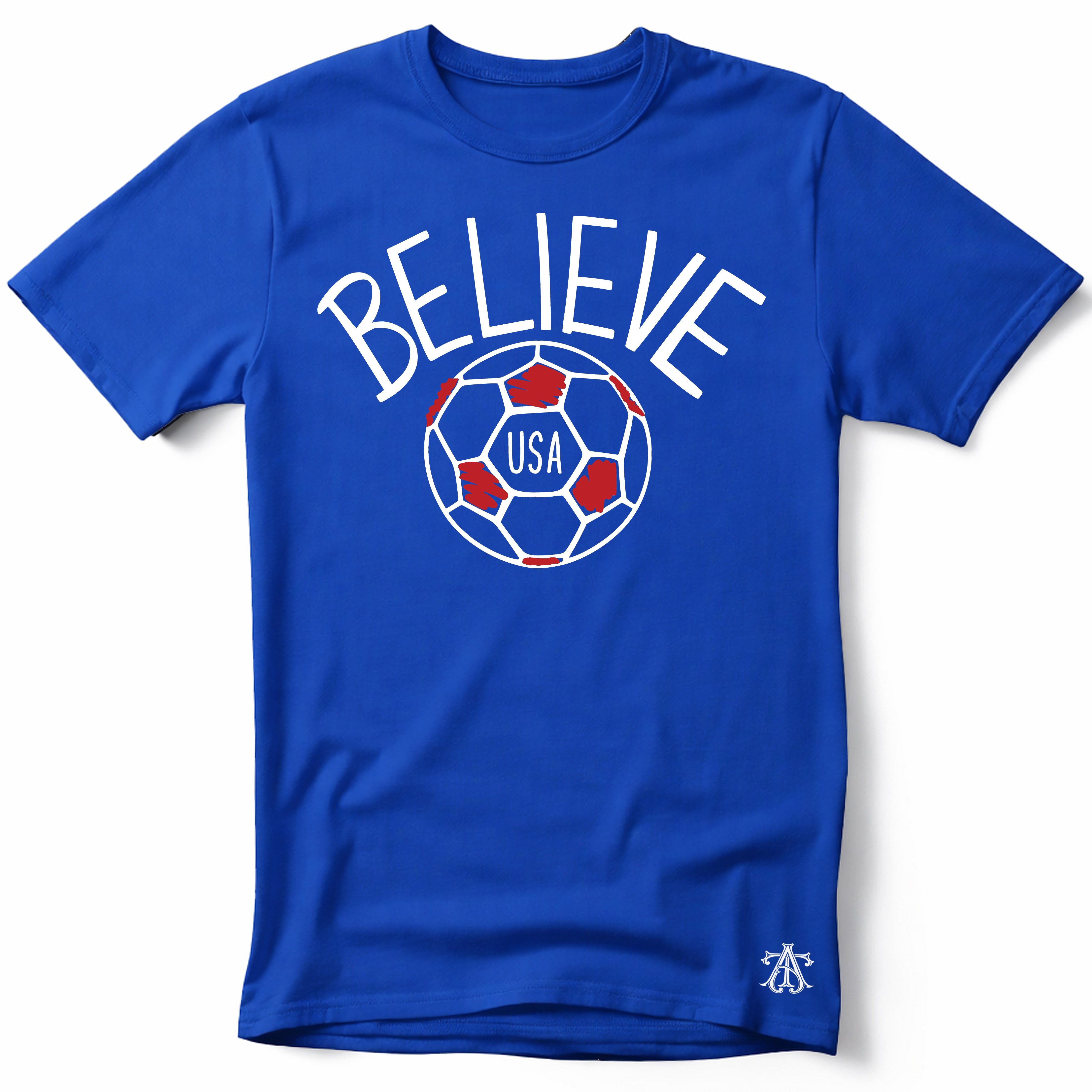 BELIEVE, U.S Soccer T-Shirt | Premium Sports Graphic Tee for Men & Women