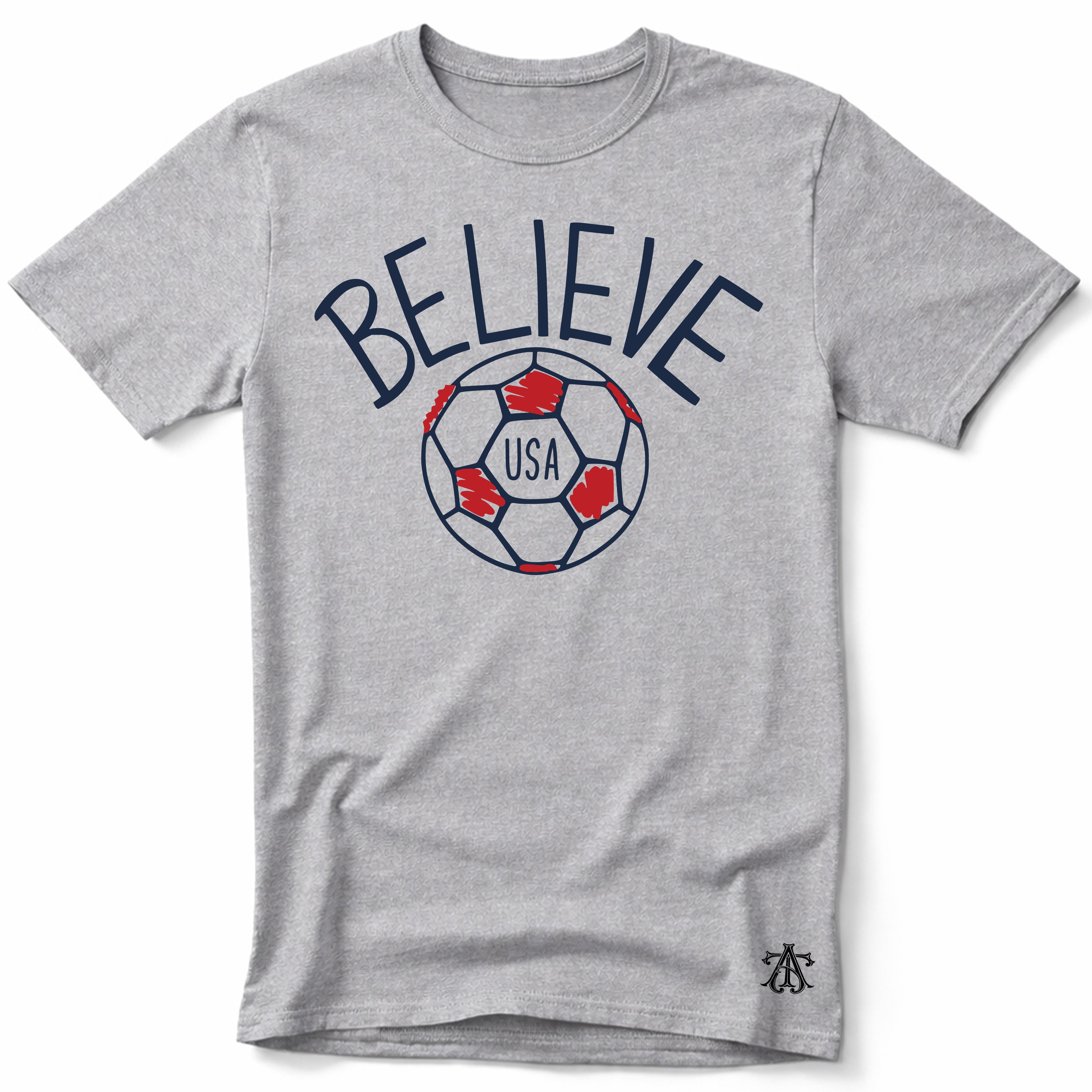 BELIEVE, U.S Soccer T-Shirt | Premium Sports Graphic T-Shirt