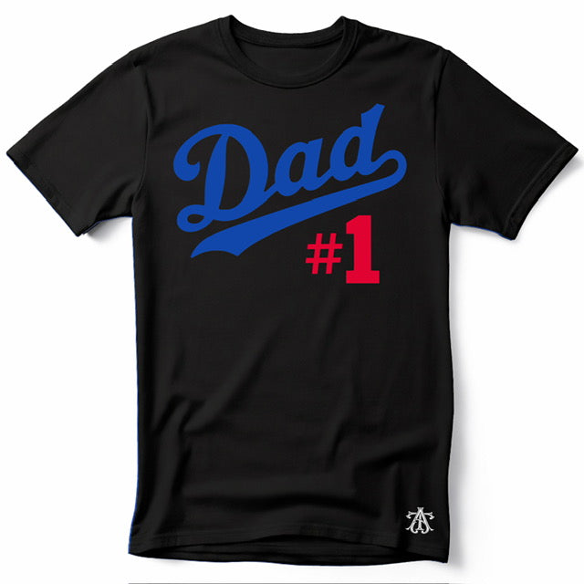 #1 Dodger Dad T-Shirt