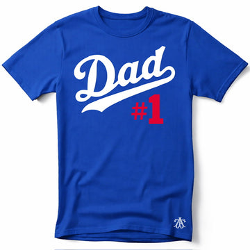 #1 Dodger Dad T-Shirt