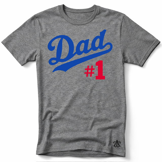 #1 Dodger Dad T-Shirt