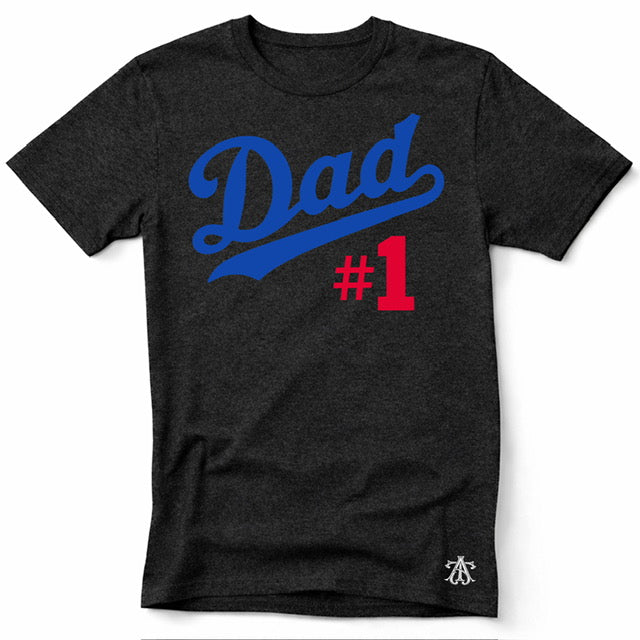 #1 Dodger Dad T-Shirt
