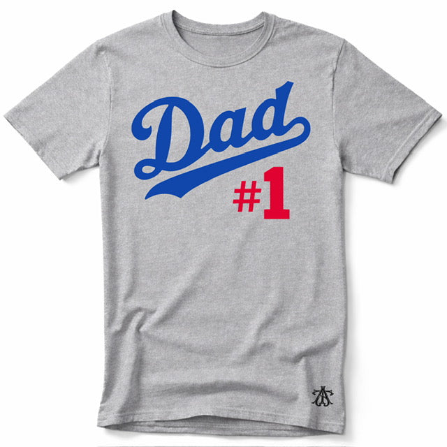#1 Dodger Dad T-Shirt
