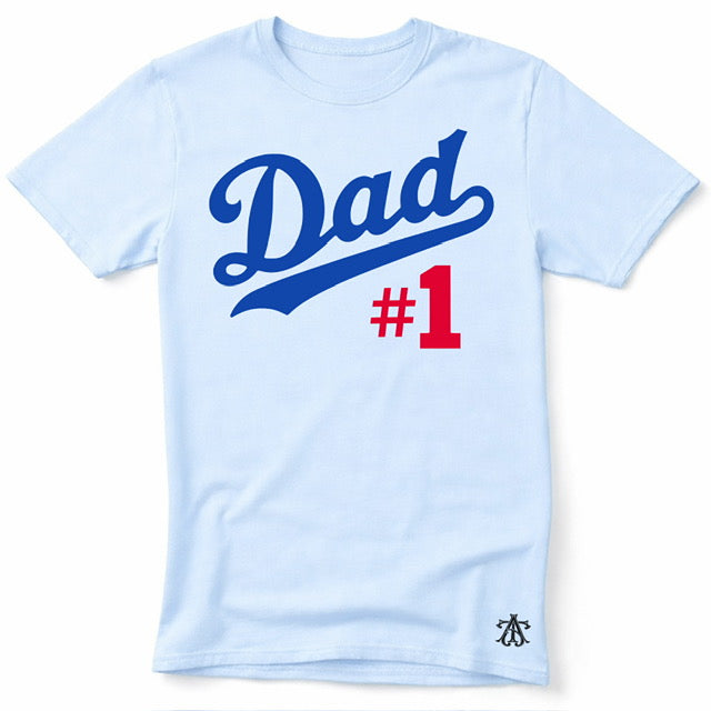 #1 Dodger Dad T-Shirt