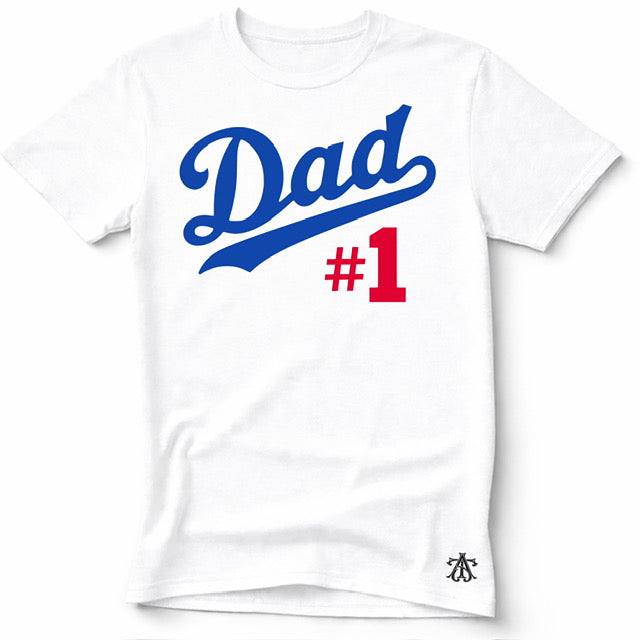 #1 Dodger Dad T-Shirt