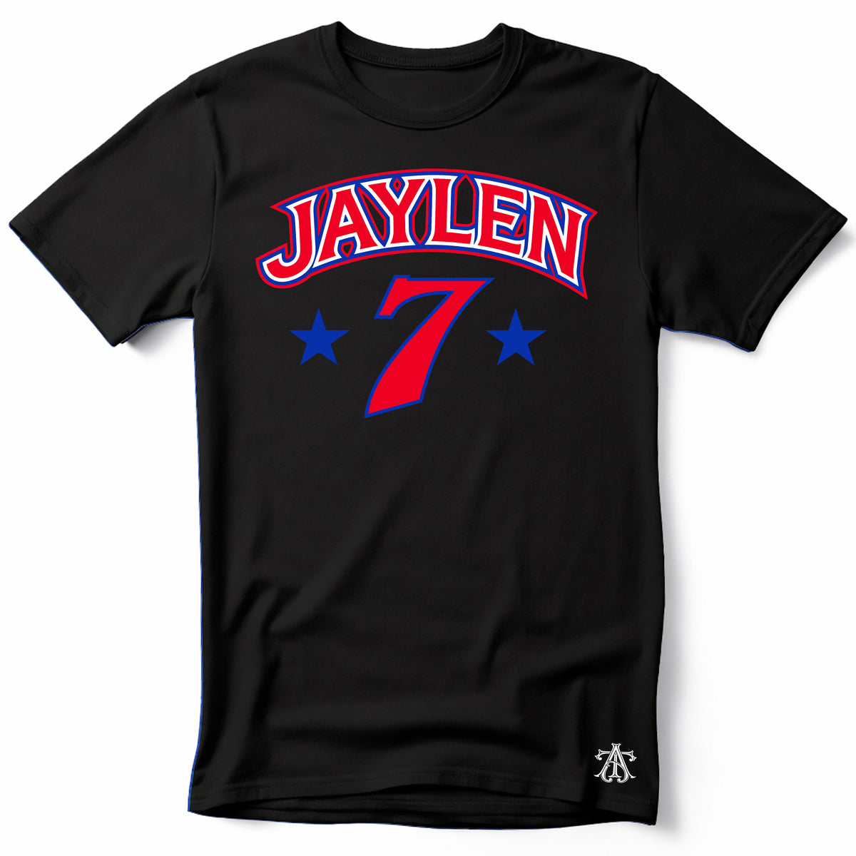 Jaylen 7, Philadelphia Basketball T-Shirt