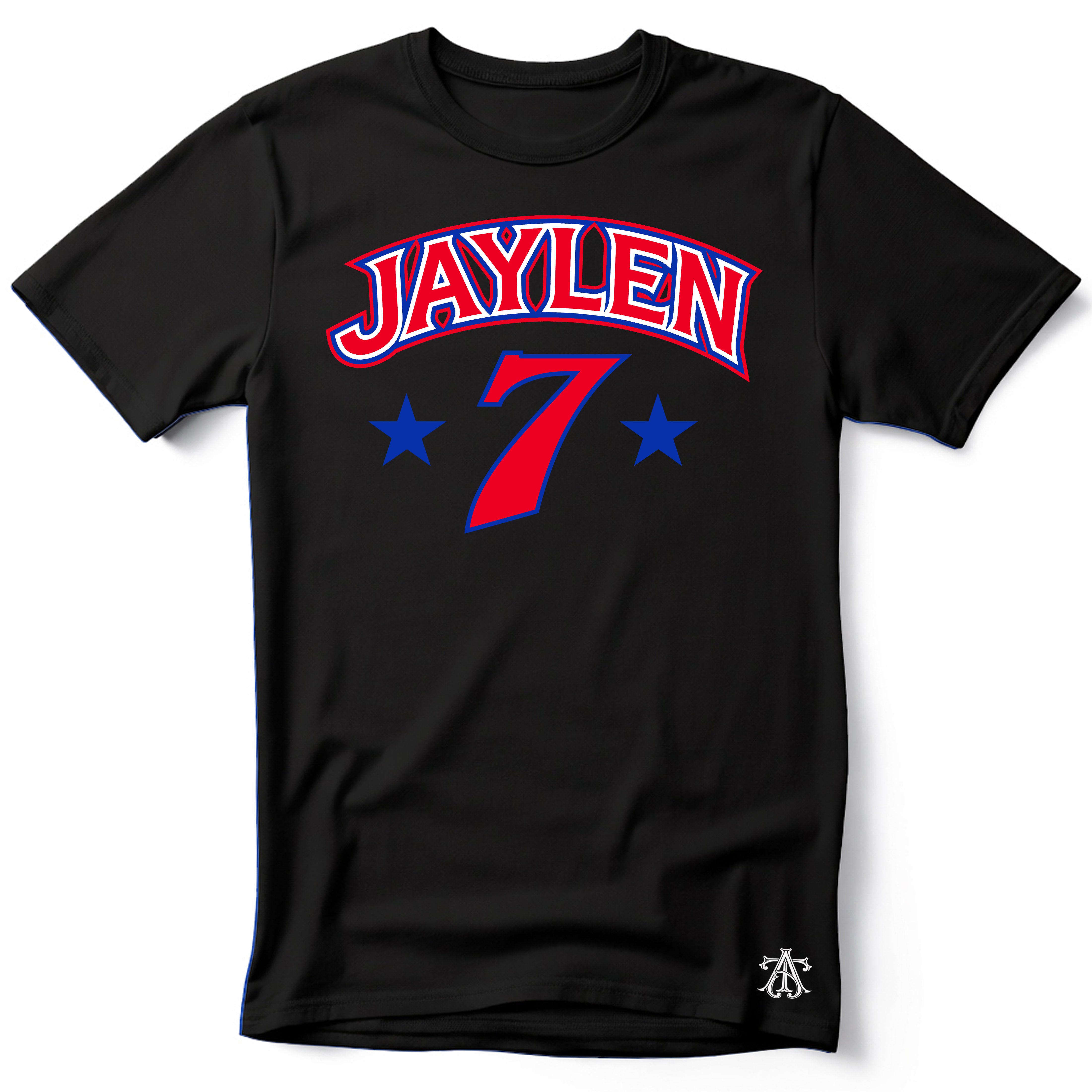 Jaylen 7, Philadelphia Basketball T-Shirt