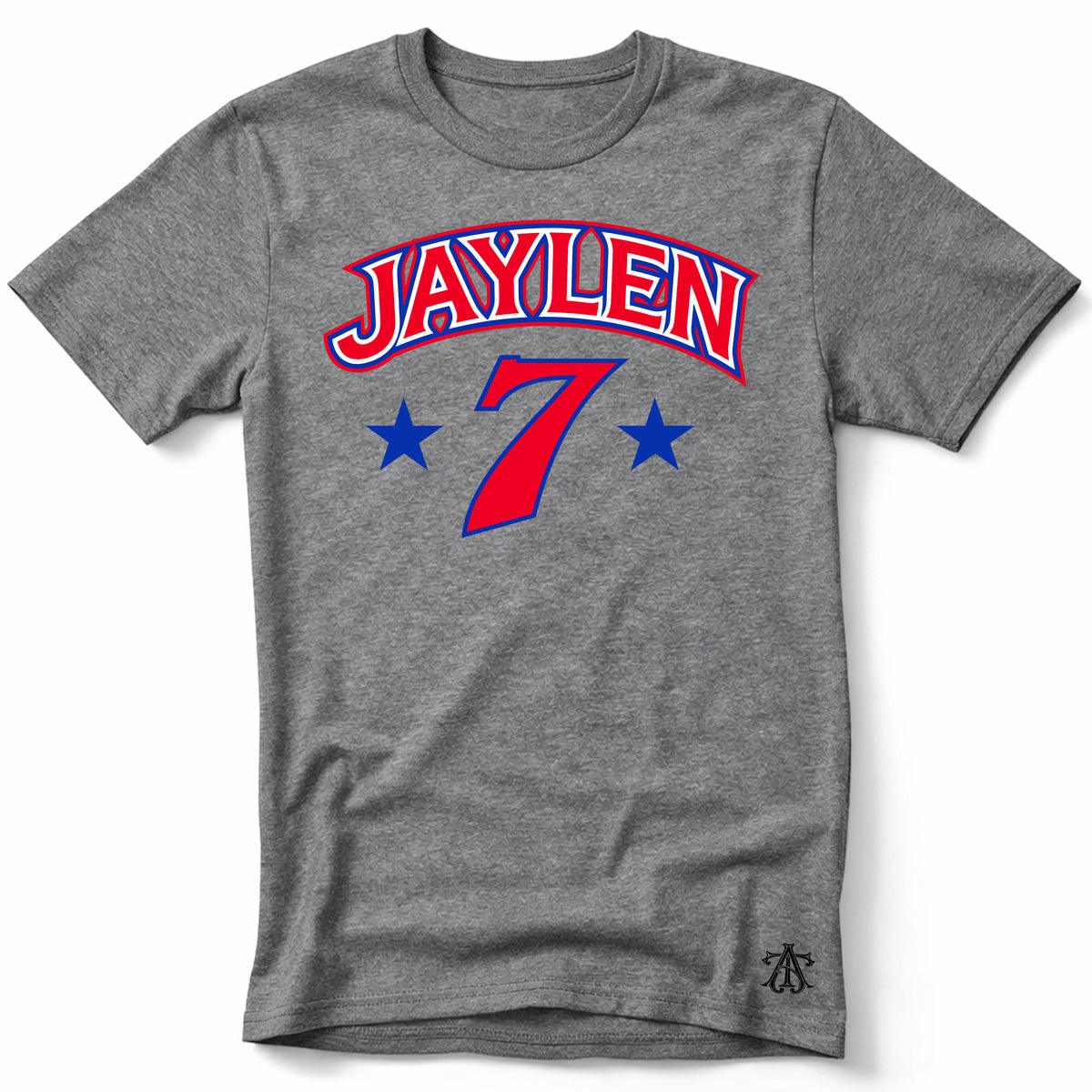 Jaylen 7, Philadelphia Basketball T-Shirt