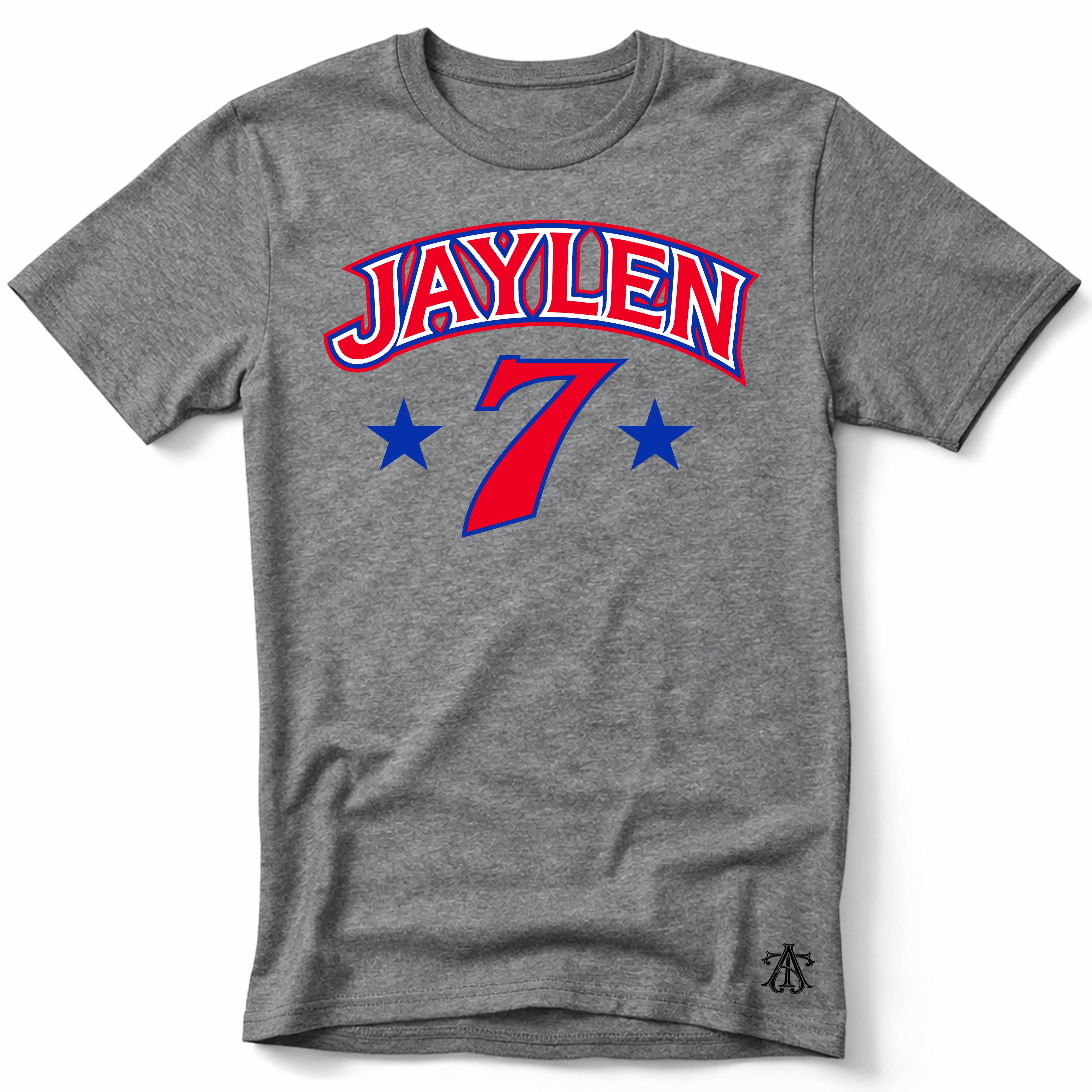 Jaylen 7, Philadelphia Basketball T-Shirt