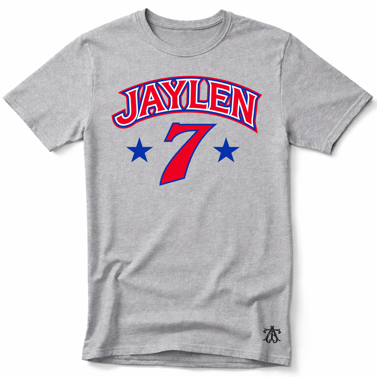 Jaylen 7, Philadelphia Basketball T-Shirt