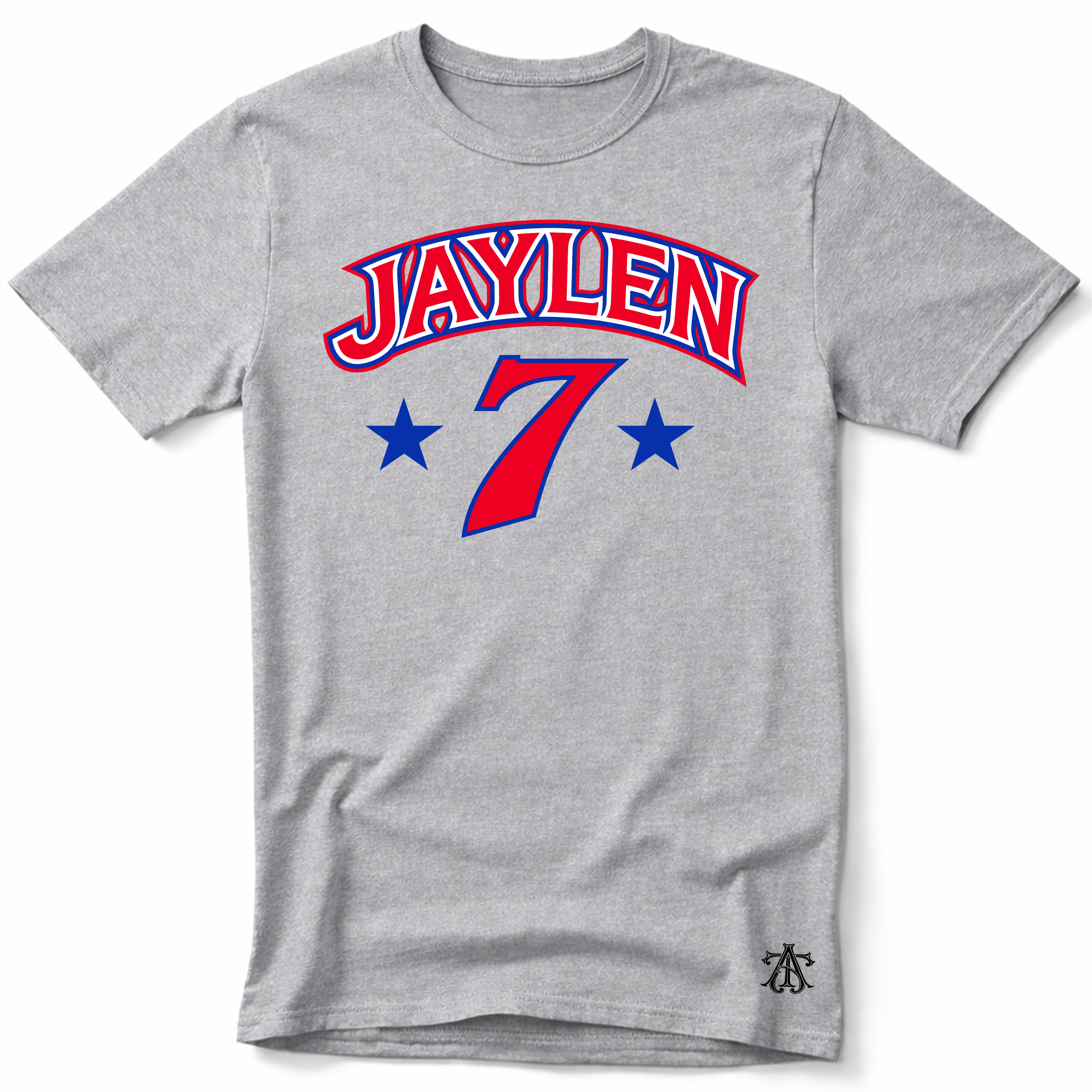 Jaylen 7, Philadelphia Basketball T-Shirt