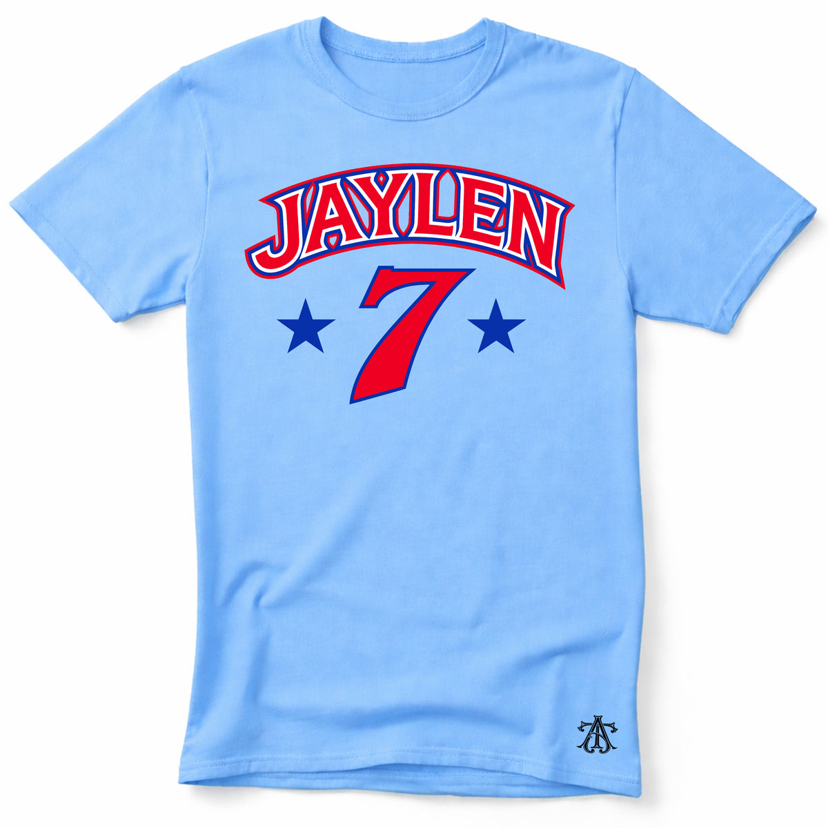 Jaylen 7, Philadelphia Basketball T-Shirt
