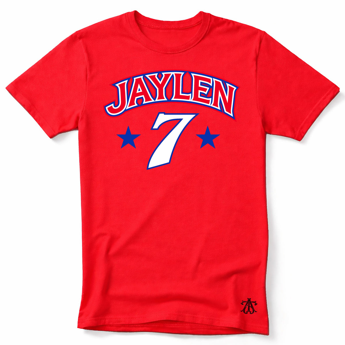 Jaylen 7, Philadelphia Basketball T-Shirt