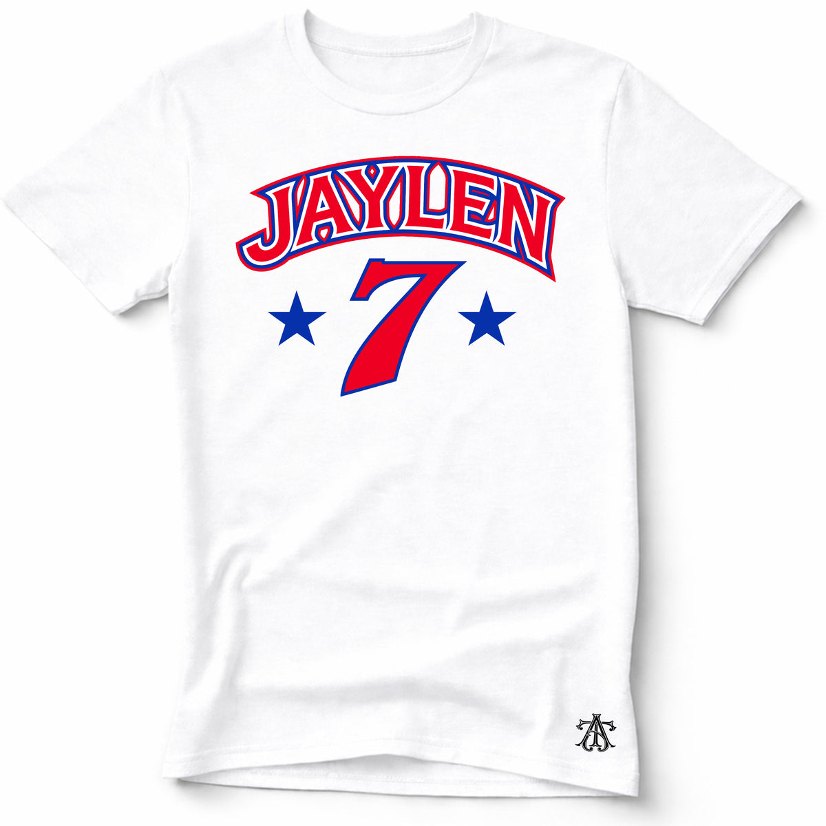 Jaylen 7, Philadelphia Basketball T-Shirt