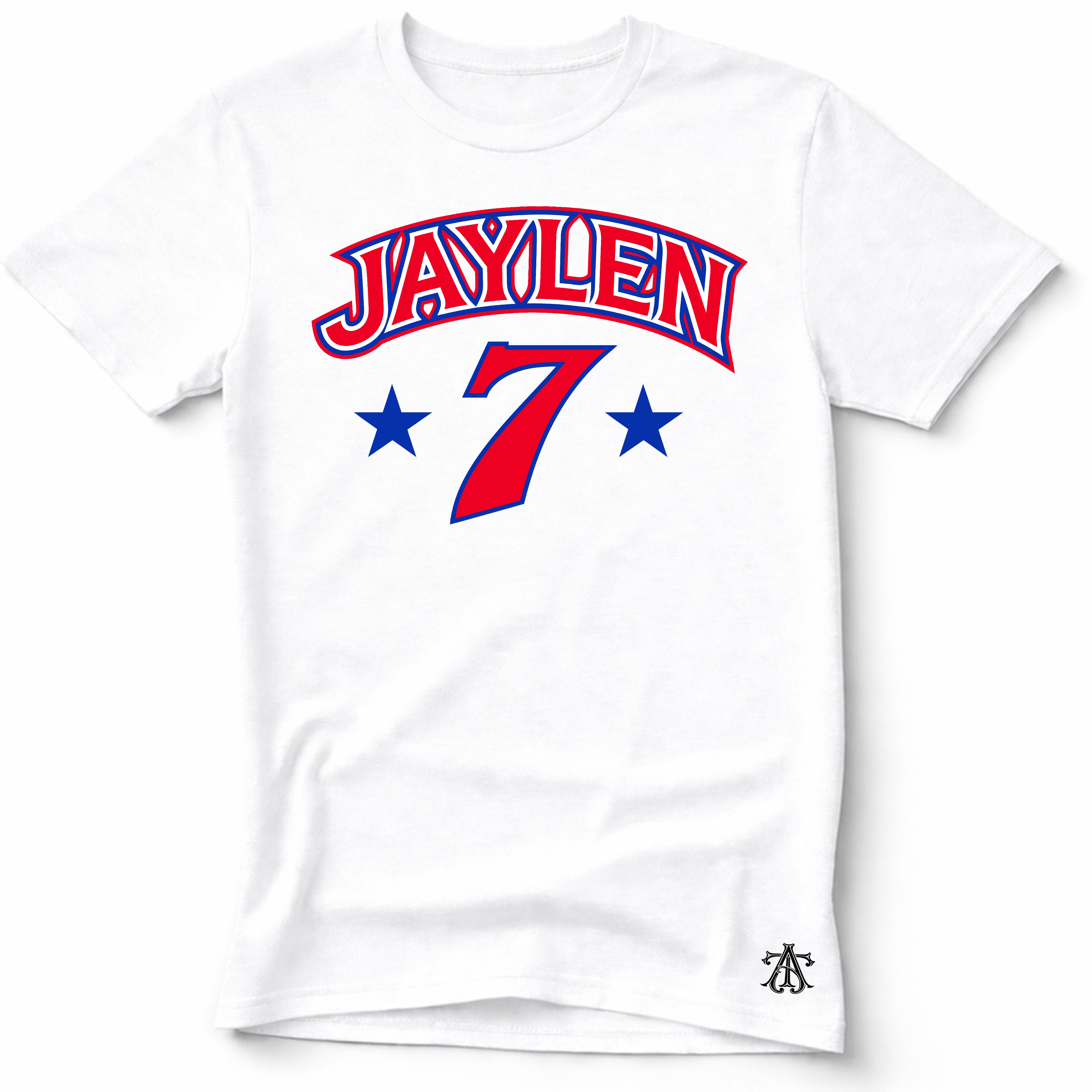 Jaylen 7, Philadelphia Basketball T-Shirt