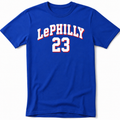 LePHILLY 23, Philadelphia Basketball T-Shirt