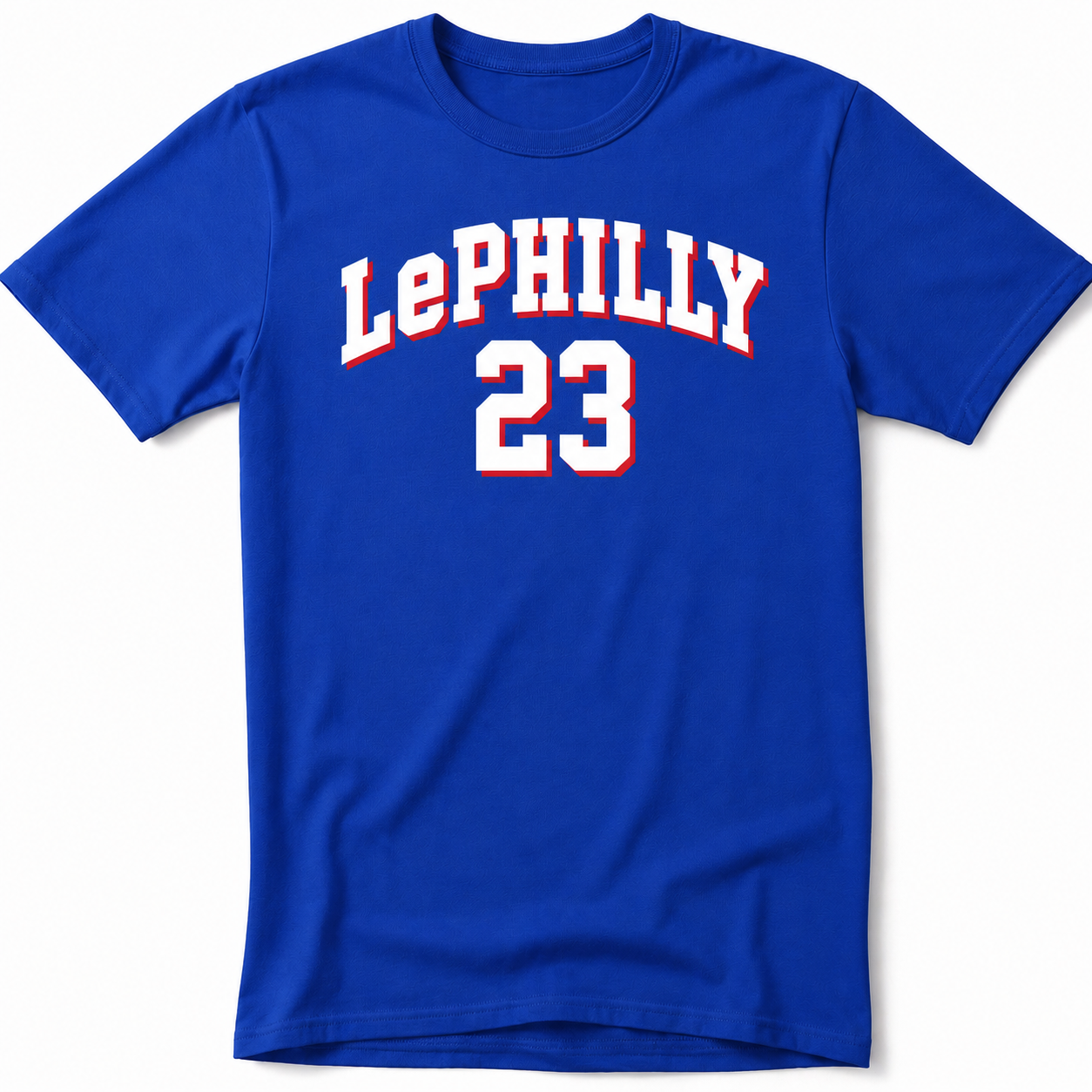 LePHILLY 23, Philadelphia Basketball T-Shirt