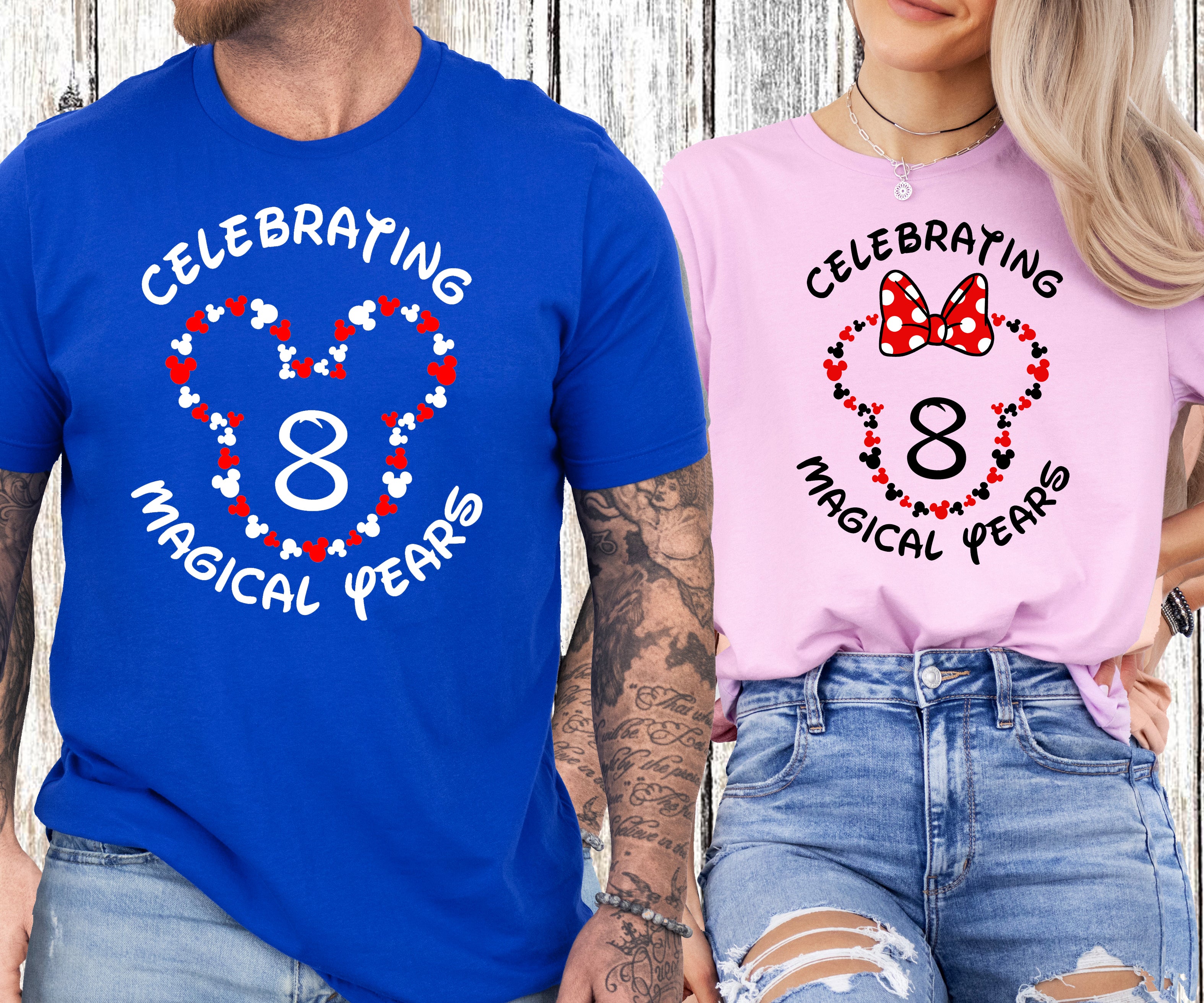 Customized Disney Anniversary T-Shirts