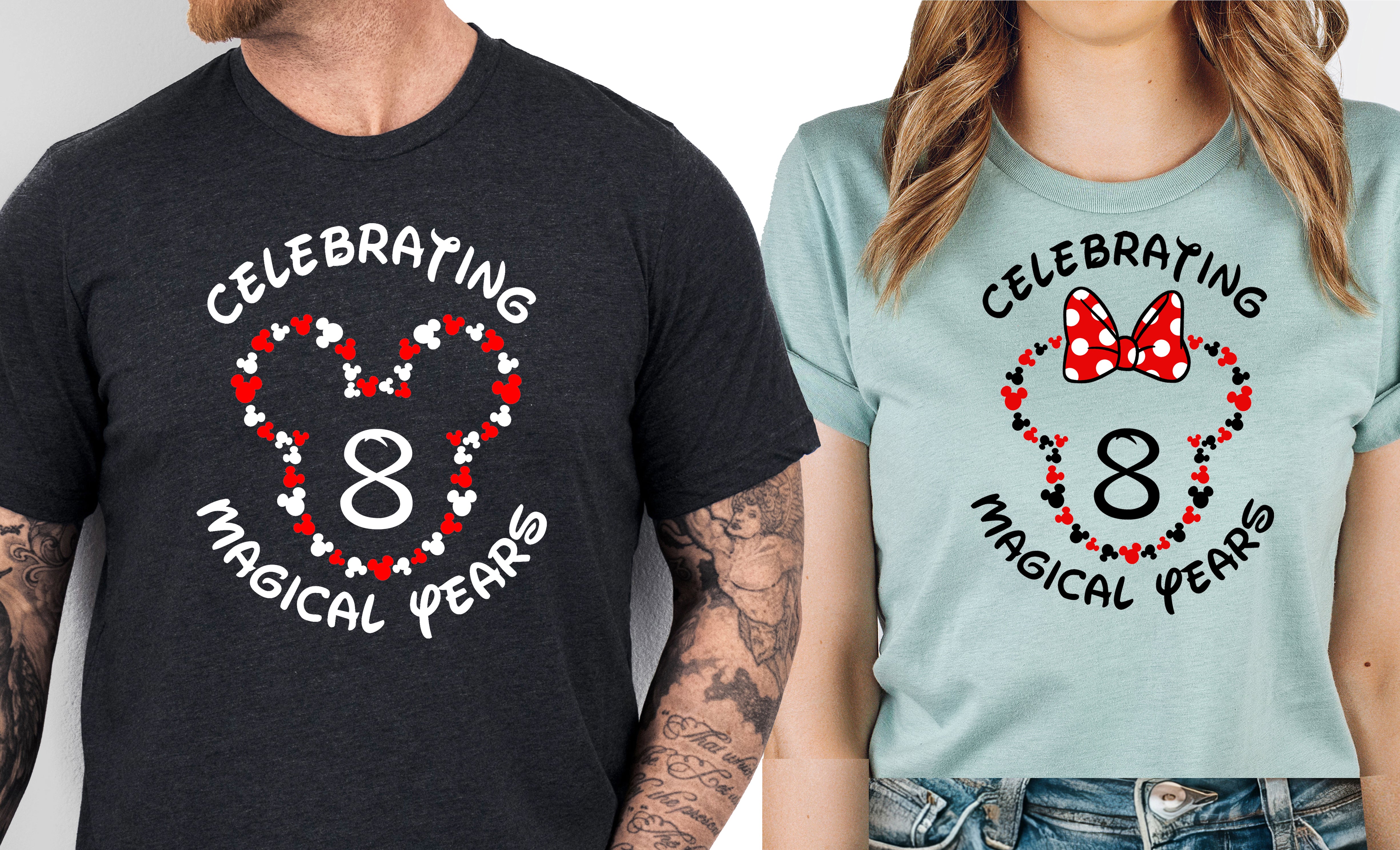 Customized Disney Anniversary T-Shirts