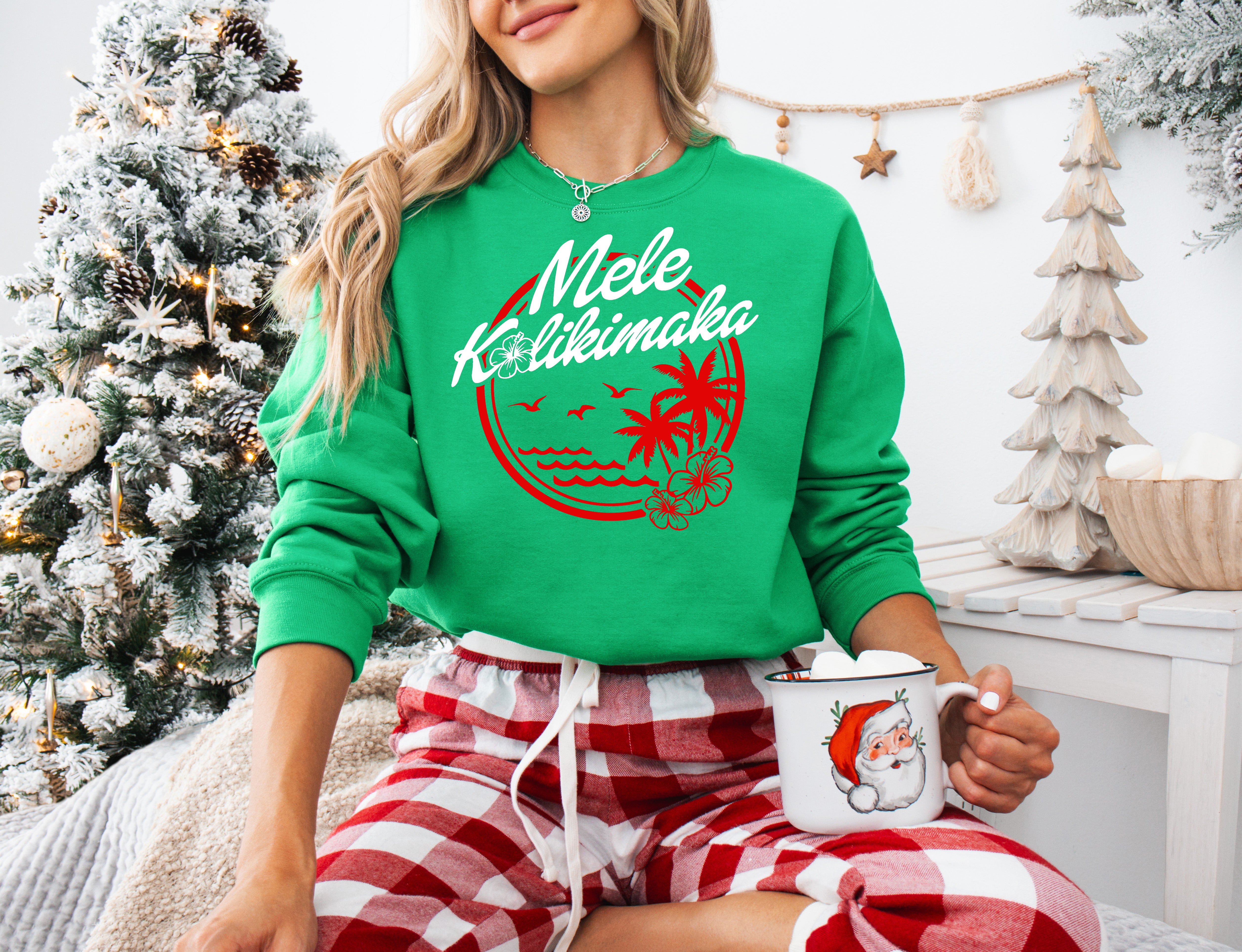 Mele Kalikimaka, Christmas Vacation Sweatshirt