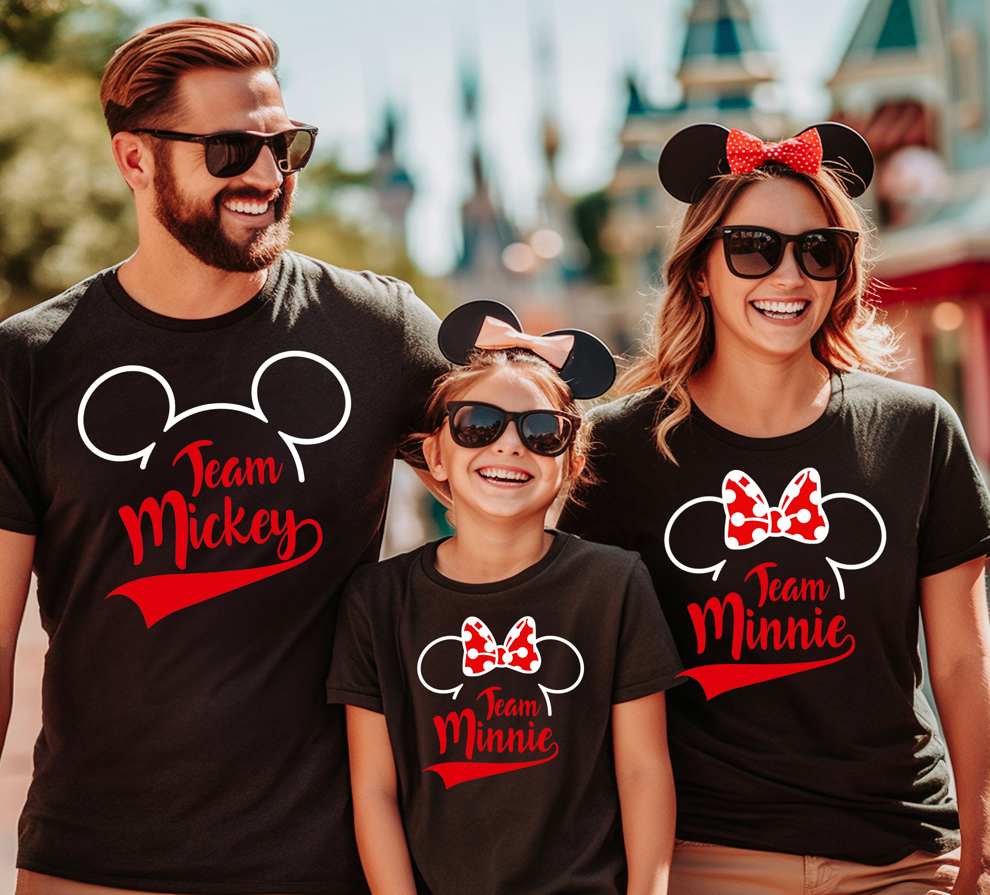Team Mickey & Team Minnie T-Shirts
