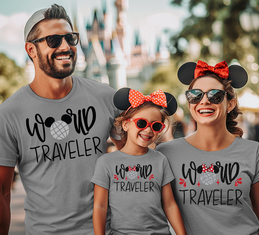 World Traveler Family Disney T-Shirts