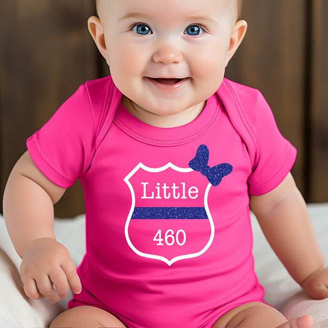 Little Police Glitter Shirt / Bodysuit