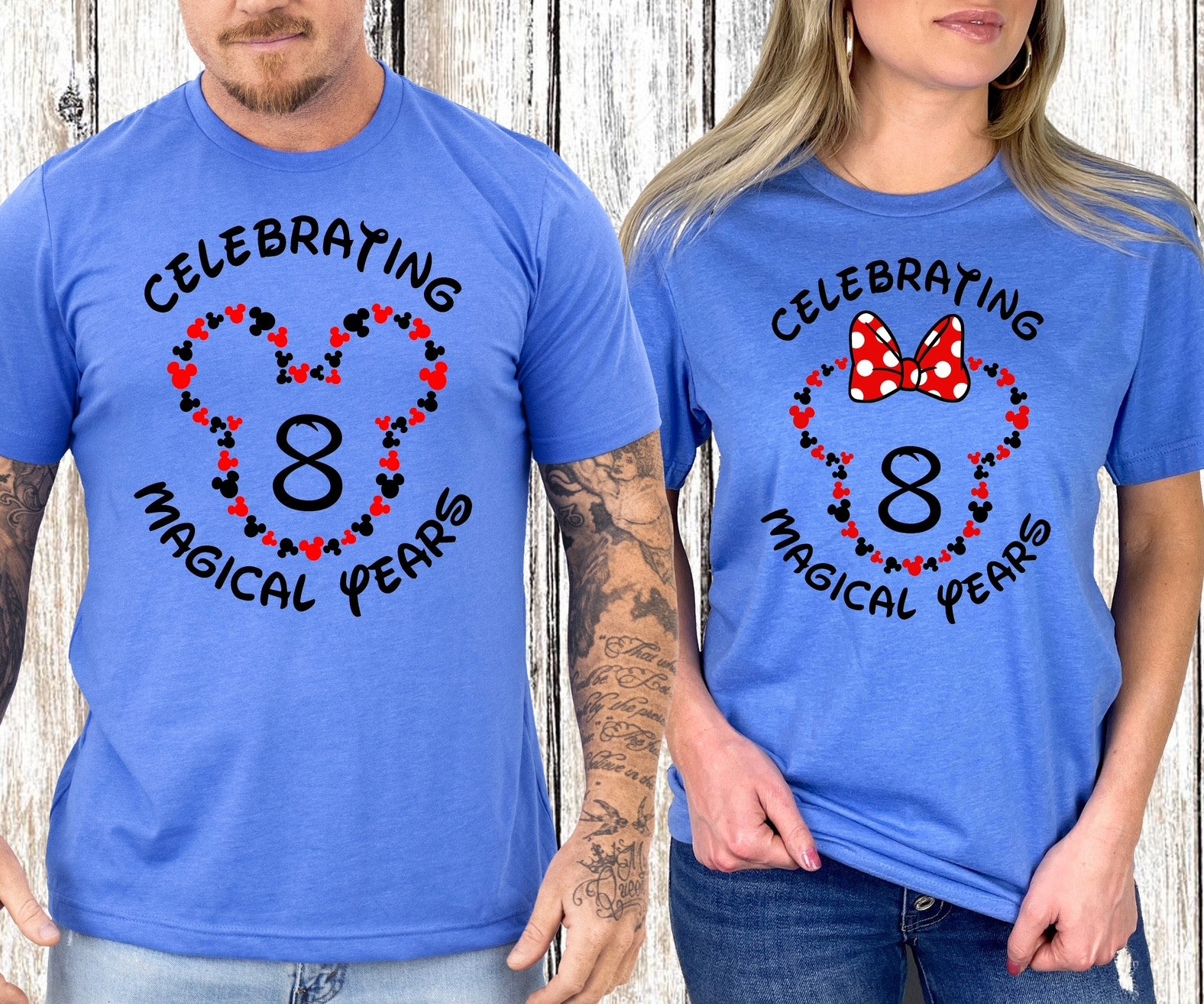 Customized Disney Anniversary T-Shirts
