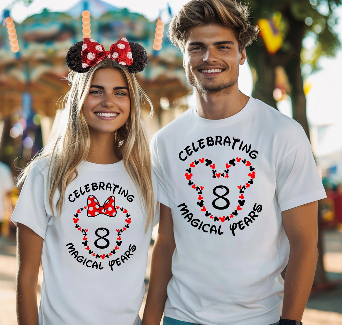Customized Disney Anniversary T-Shirts